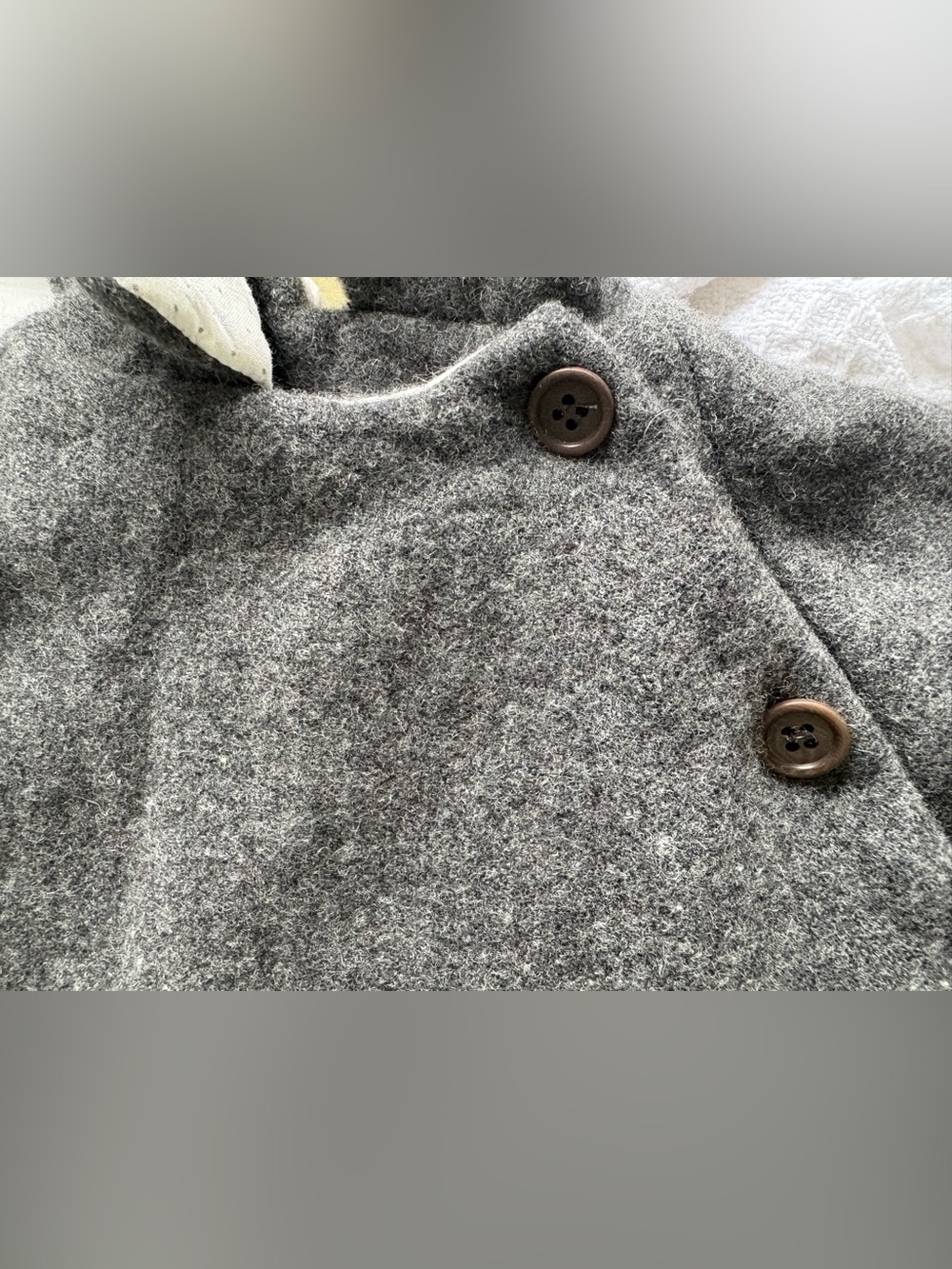 Bonpoint Wool Hooded Baby One-Piece - Picture 4 of 7